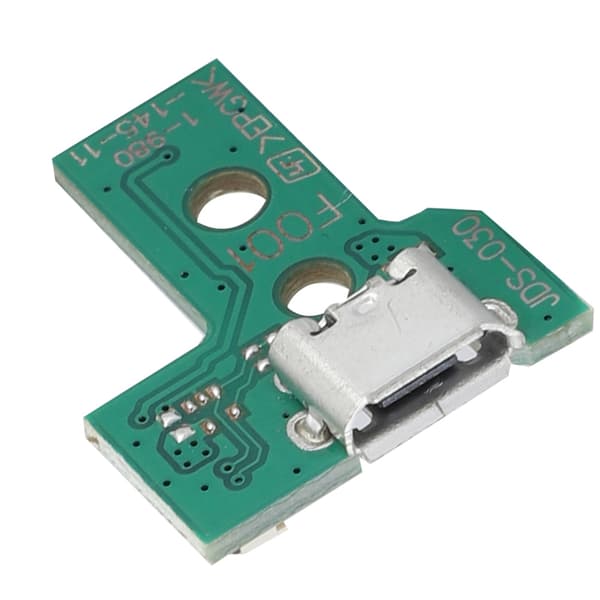 USB-opladningskort Portstikoplader JDS-030 til PS4-controller fladkabel