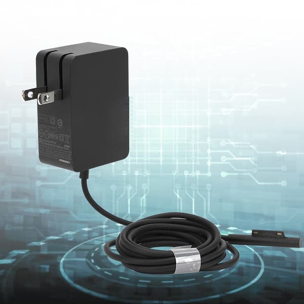 Strømadapter til bærbar PC-tilbehør, passer til Microsoft 24W 16V 1.5A US-plugg 100-240V