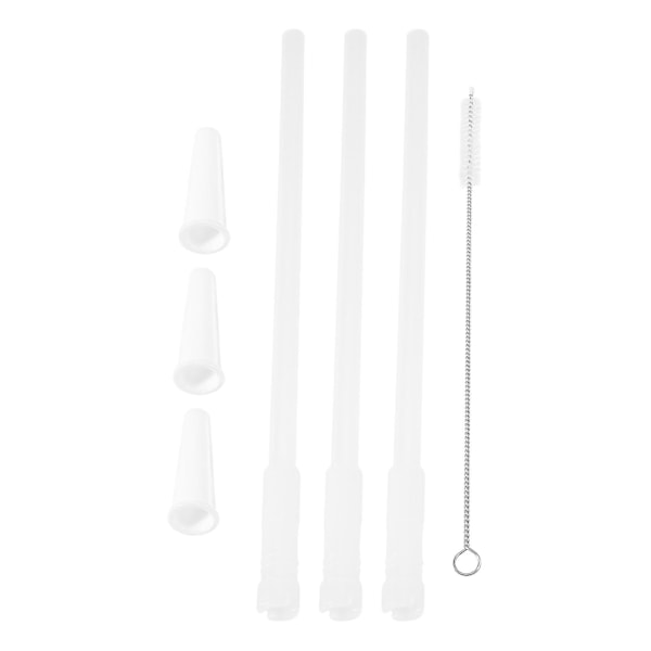 Sugerrør Kompatible med Vandflaske på Gallon, Genanvendelige Justerbare Sugerrør kompatible med 1000 ml/2000 ml Kande, 3 Sugerrør-B5