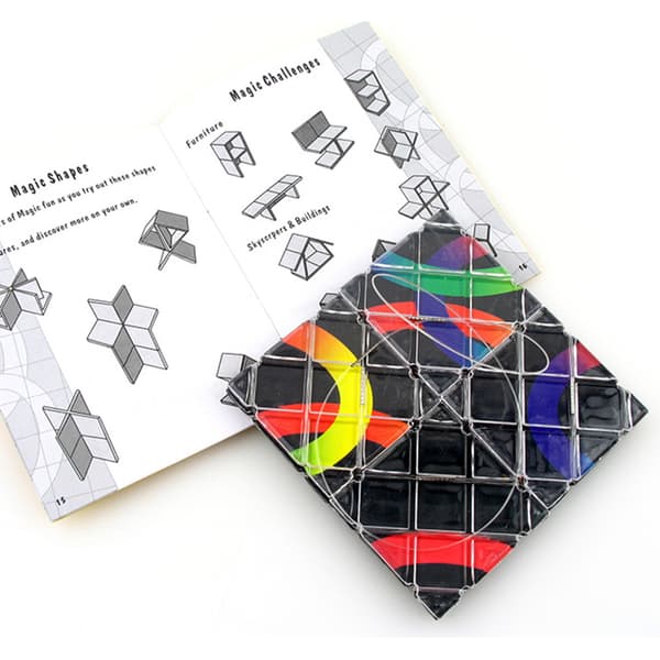 8 paneler sammenleggbare puslespillkuber Twisty Cubo Magico profesjonell kube klassiske leker