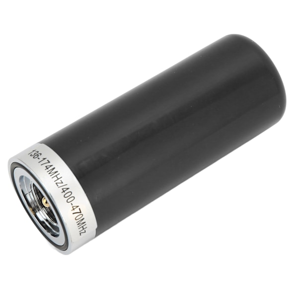 Bil Walkie Talkie Antenne VHF UHF 136‑174MHz 400‑470MHz Kort Dual Band Antenne til køretøj Sort