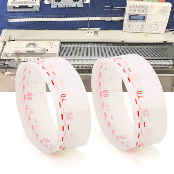 2 st nylon professionell stickmaskin nållinjal sticktillbehör för Brother KR830 KR840 KR850 KR890 KR838