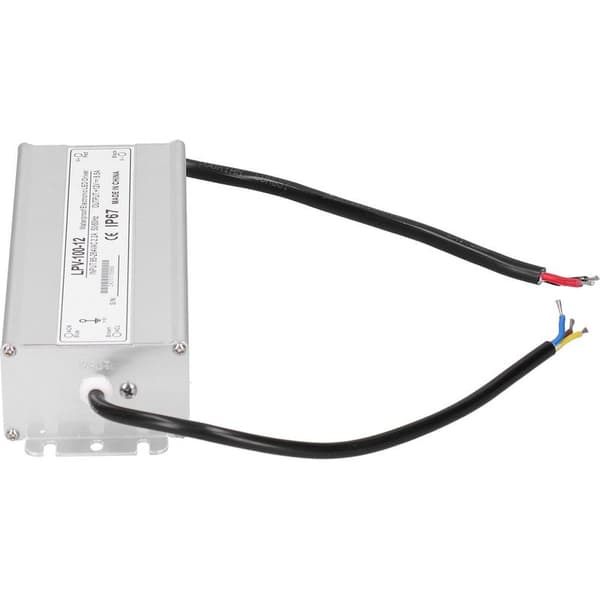 Vanntett BERM LED-driver 100W elektronisk strømforsyning, LPV-100-12 DC12V adaptertransformator