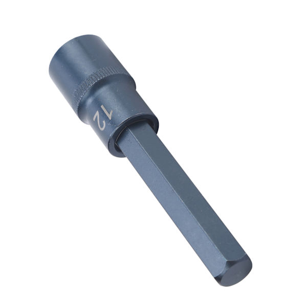 Socket Bit Hex S2 Alloy Steel Pneumatisk Elektrisk Hurtig Skrunøkkel Verktøy Rustbestandig Maskinvare H12