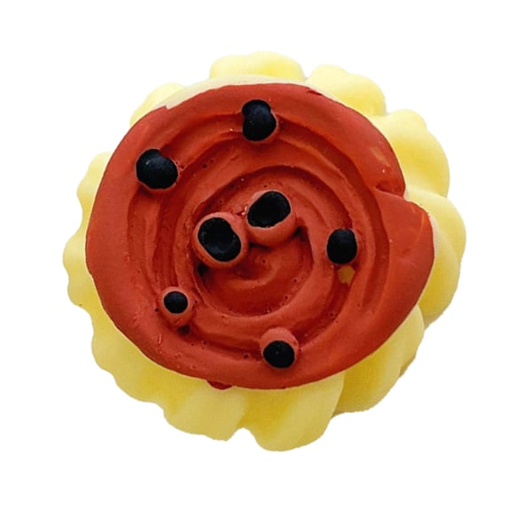 Cookies Brosche Pin Dekoration Fashionable Sød Harpiks Cookies Brosche Pin til Studerendes Taske