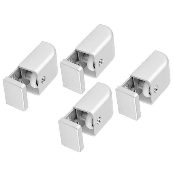 4 stk. Justerbar skydedørstopper Rulleføring Hardware Tilbehør til automatisk dør