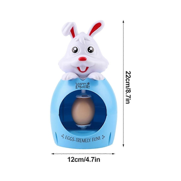 Påskeegg Spinner, Eggfargingssett med 8 Påskeegg Tusjer 3 Påskeegg blå