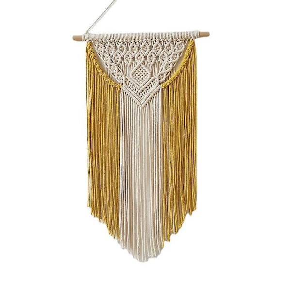 1 st Macramé Väggbonad, Heminredning Väggbonad Handvävd Väggtapet Inomhus Utomhus Vardagsrum Sovrumsinredning, 40CM*70CM