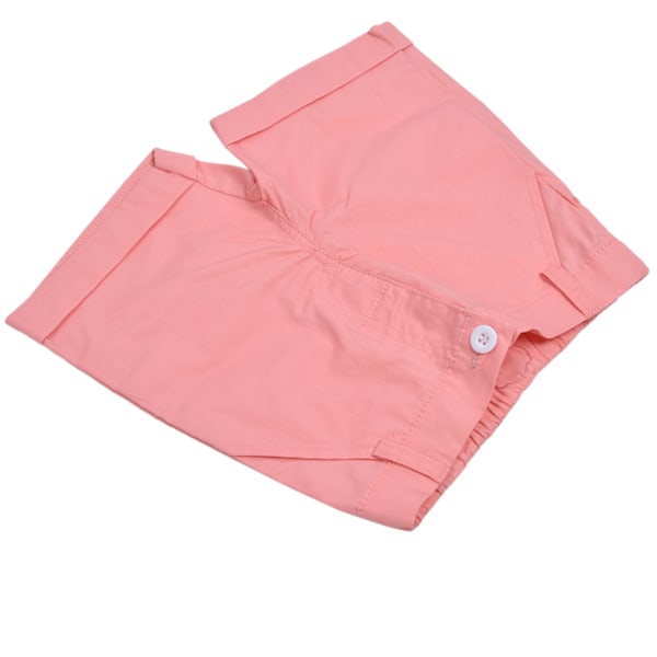 Rosa baby shorts pustende bomullsbukser myke småbarns sommer shorts for 3-6 år gamle babyrosa 120cm