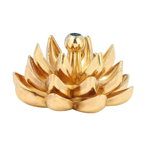 Alloy Home Lotus Røgelsebrænder Mini røgelsespind med 1,5 cm Højde 2,5 cm Diameter