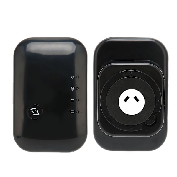 WIFI-förlängare 360 graders trådlös täckning 300 Mbp 2,4 Ghz LAN-port 2 lägen Plug-design WIFI-repeater för bärbar dator 100-240 VAU-kontakt