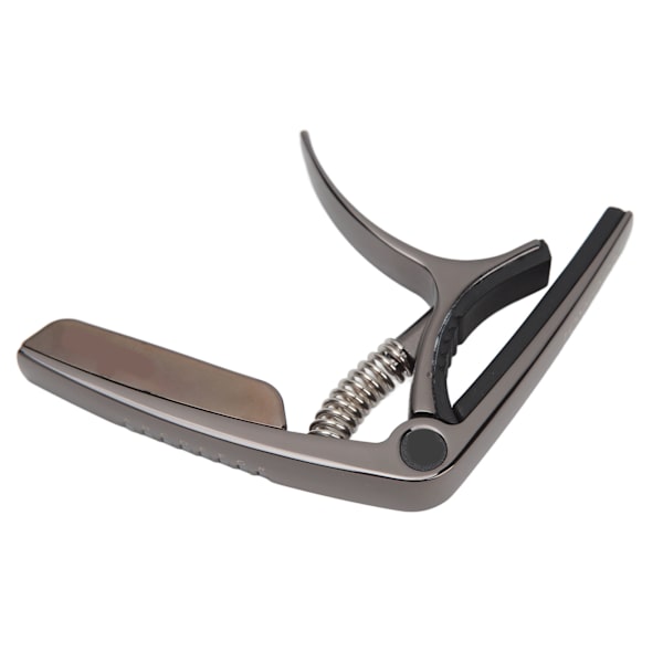 Guitar Tuner Aluminiumlegering Clip On Guitar Tuner til Akustisk Folk Guitar Elektrisk Guitar Ukulele Sort