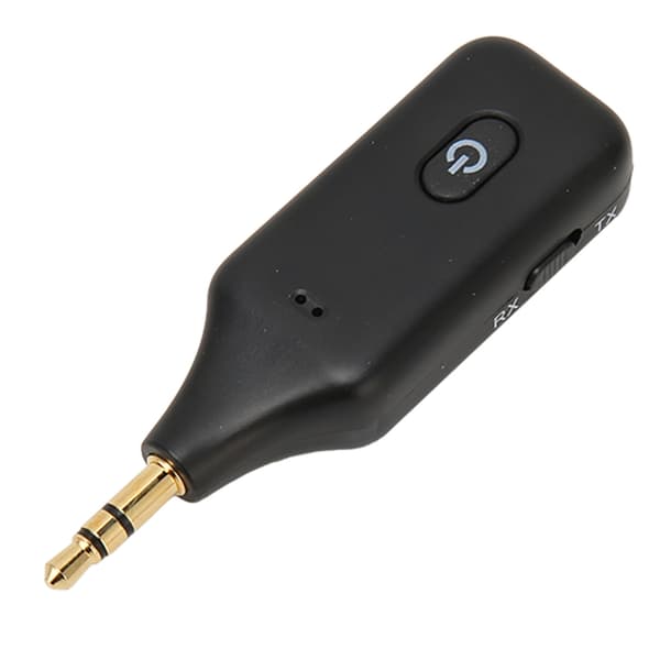 Bluetooth 5.1-mottaker/sender 3,5 mm AUX-plugg håndfrisamtale 3-i-1 trådløs lydmusikkadapter for PC TV-bil