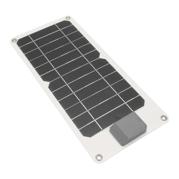 5V 6W USB solcellepanel lader IP67 utendørs vanntett mini monokrystallinsk silisium solcellepanel lader GKM320 145W hvit