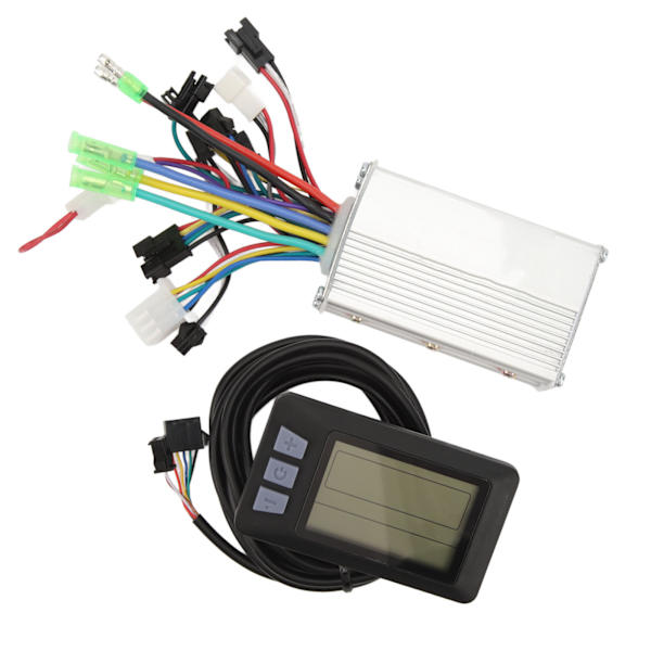 DC 24V 36V 48V 350W Elektrisk Cykel Cykel Scooter Motor Controller P3H Display Konverteringssæt