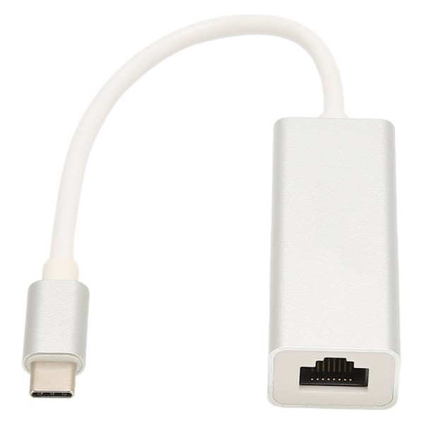 USB C till Ethernet-adapter 10M 100M 1000M USB3.0 Hub Typ C till RJ45 Nätverkskabelgränssnitt Trådbundet nätverkskort Adapter