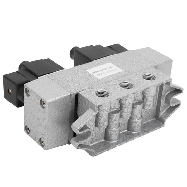 3-positions 5-vejs pneumatisk magnetventil dobbelt elektrisk styring G1/8in K35D2H-6AC220V