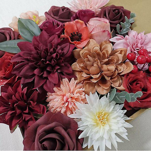 DIY Bursdagsgaveboks for Blomsterdekorasjoner og Blomsterpynt