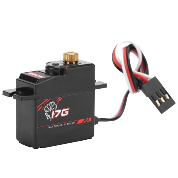 S0017M 17g Metal Gear Digital Servo sopii 1/18 RC High Speed Car Fixed Wing Aircraft