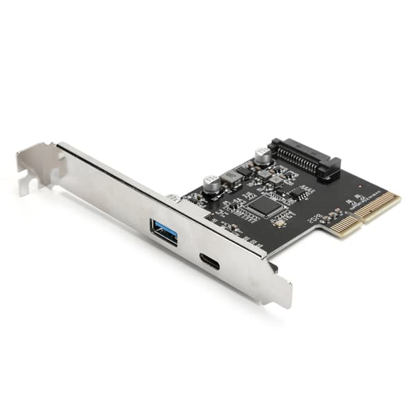 USB3.0 til USB3.1 utvidelseskort PCI Dual Port USB-grensesnitt datatilbehør PH65AC