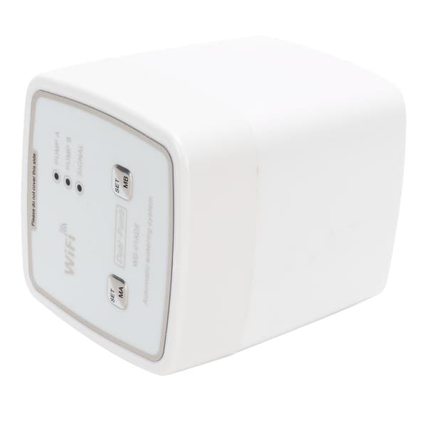 WIFI Intelligent Trädgårdsbevattningstimer Droppbevattningssystem Vattningssystem 100‑240V Dubbelpump EU-kontakt