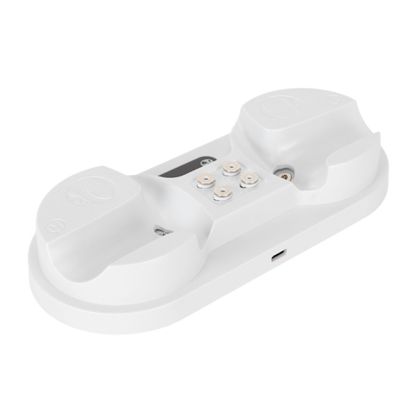 Kontrollenhet Laddningsstation 4 Typ C magnetiskt gränssnitt Dual Charger Dock med LED-indikator för PS5 VR2