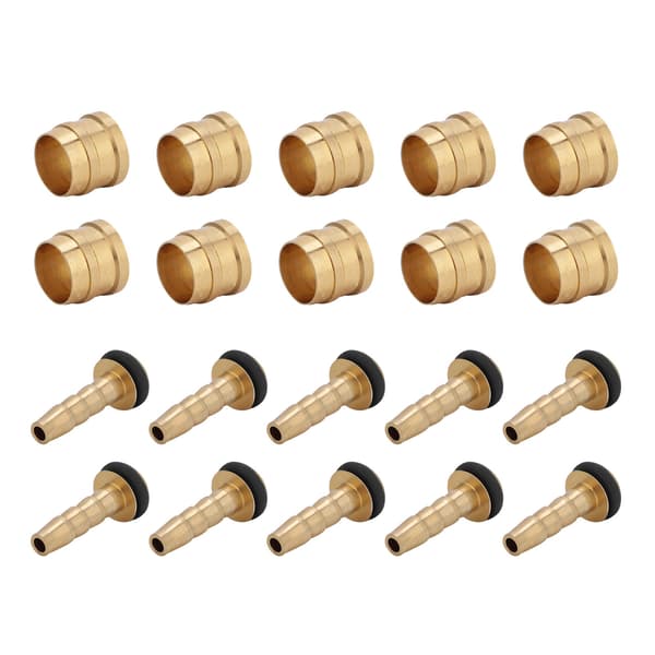 10 set hydraulisk skivbromsslang olivkoppling insats för reservdel