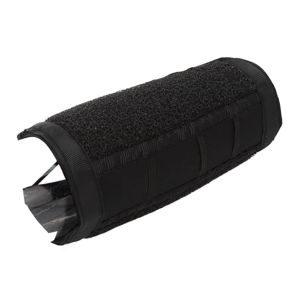 Makeupbørste Rensearmbånd Nylon Sort Professionel Stretch til Børsterensning
