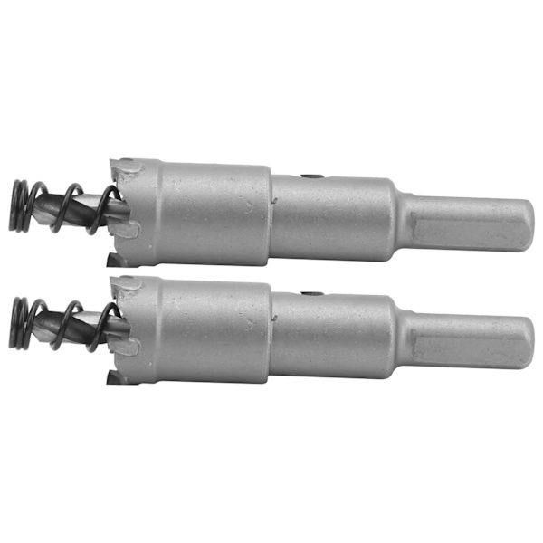 2 set hårdlegerade hålsågskärare TCT-borrskärverktyg hög effektivitet för hålöppningφ23mm/0.91in