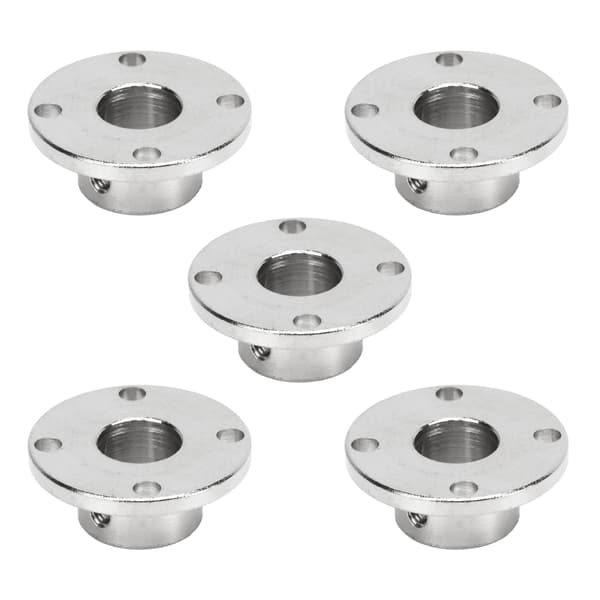 5 st flänskopplingsanslutning styraxelstöd kopplingsbeslag 12 mm innerdiameter