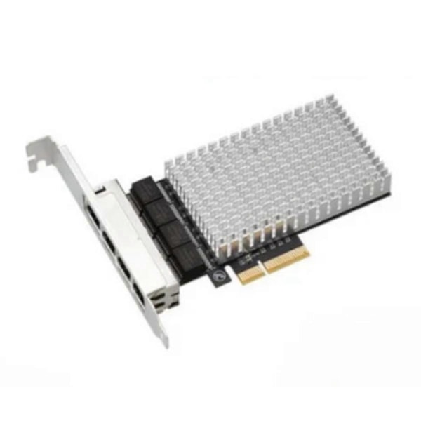 PCIE 4-Port 2.5G Diskless Netværkskort, Gigabit Kablet Netværksport (A)