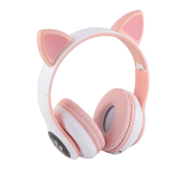 Cat Ear Bluetooth-hovedtelefon Lav forsinkelse Lang transmissionsafstand Trådløst Bluetooth Gaming Headset til computertelefon