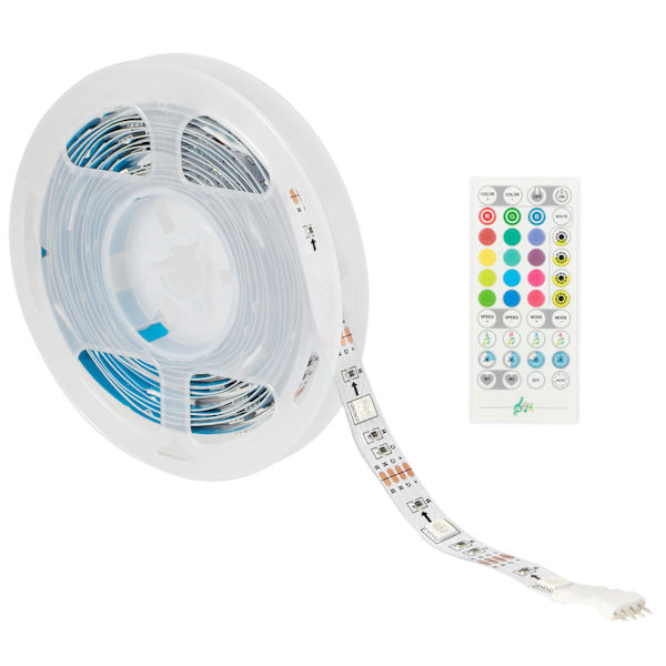 3Meter USB 54LED Strip Lights Smart WiFi Lydkontrol Lys Strip til Home TV Køkken DIY dekoration