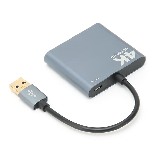 Ljudvideofångstkort 4K 1080P USB 3.0 till HD Multimedia Interface Spelfångstkort