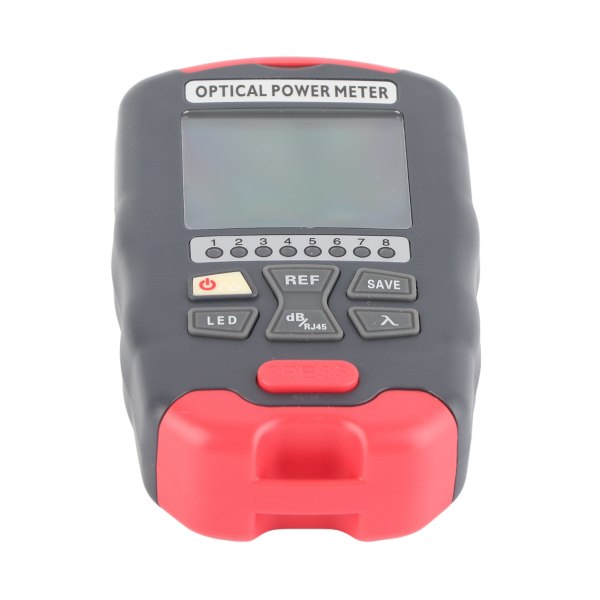 Mini optisk fiber effektmåler RJ45 tester FC SC ST Universal 3 i 1 ‑50~+26dBm med LED-lys