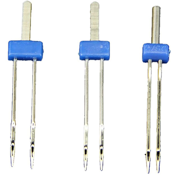 3PCS 2/3/4MM Dubbla Tvillingnålar Dubbla Tvilling Sy Nålar Sy Maskin Tillbehör