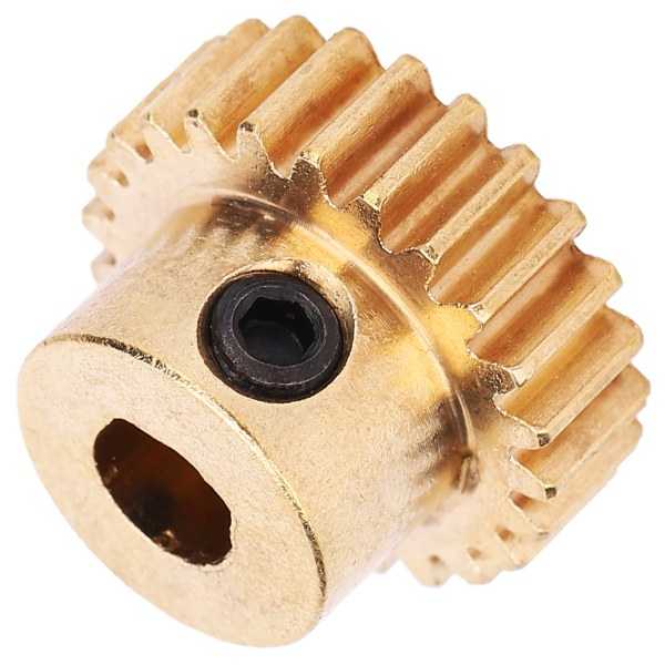 4301-0006-0024 24 tenner tannhjul Messing 6mm D-Bore MOD 0,8 Gear Industrial Robot Reservedeler