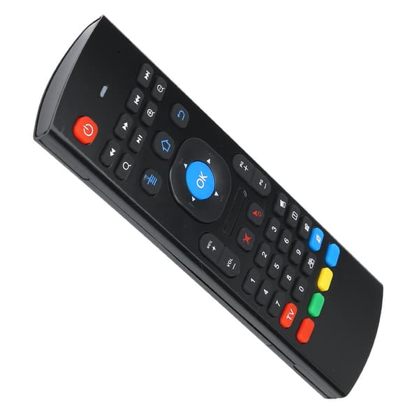 MX3 2.4G trådløs Air Fly Mouse bevegelsessensor infrarød fjernkontroll for TV PC