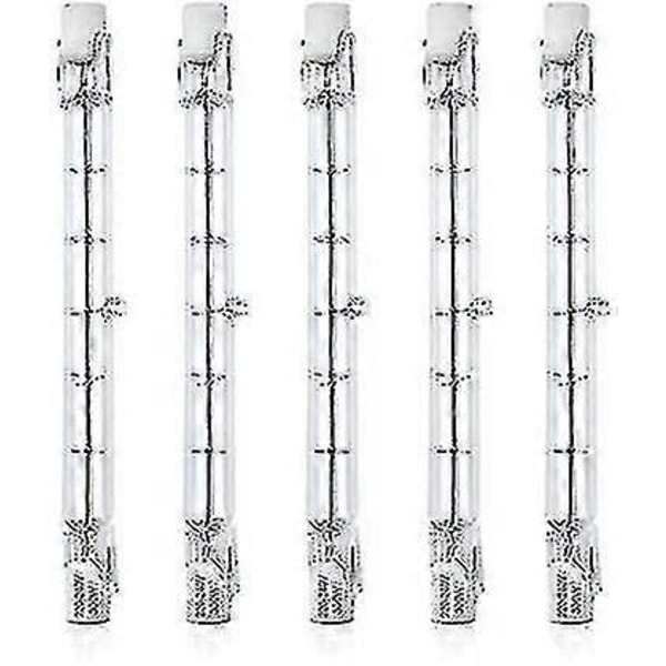 Dimbar R7s 118mm 300w Halogenpære - 5 stk, 220-240v, 3100lm
