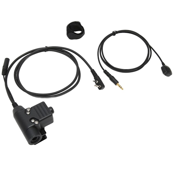 Militær Headset Adapter Clear Voice Bærbar Push to Talk Headset-stik Udskiftning til ICOM V8 V80 V82