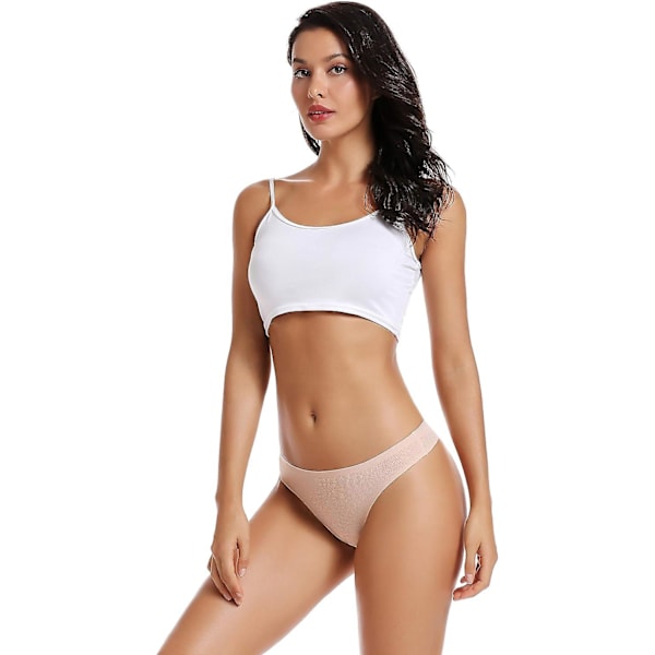 Saumattomat stringit naisille, stringialushousut naisille, 5 kpl, XL
