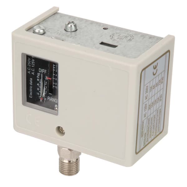Elektronisk G1/4” trykkreguleringsbryter luftvannpumpe kompressortrykkregulator