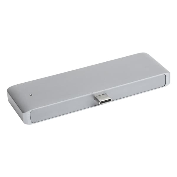 4-i-1 Type C Hub Dockningsstation Type-C till HD Multimedia Interface+Audio3.5+USB3.0+USB-C Adapter