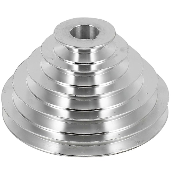 25mm Borr Aluminium Hjul A Typ 5-stegs Remhjul kompatibelt med Kilrem Kamrem