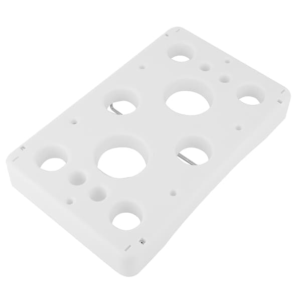 Hvid creme sprøjteposeholder stativ hylde display rack kage bageværktøj tilbehør
