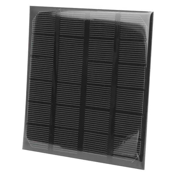 2W 6V Mini Monokrystallinsk Silisium Solcellepanel Modul Celler Utendørs Camping Batterilader