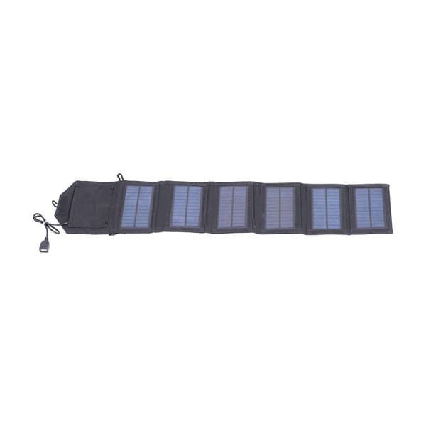Vikbart solcellsladdningspanel Kristallint kisel Bärbar laddare 10,5W 5-6V med USB-gränssnitt