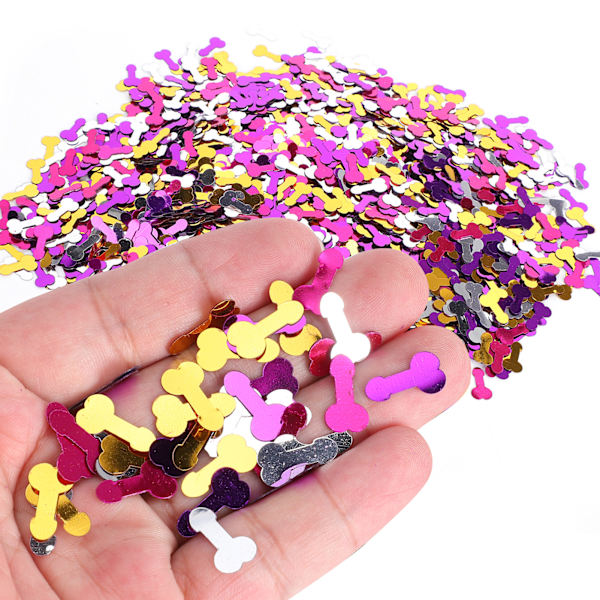 Bachelor Party Confetti Joululoma Sequins Ripotteet Osa Pöytäkoriste Tarvikkeet