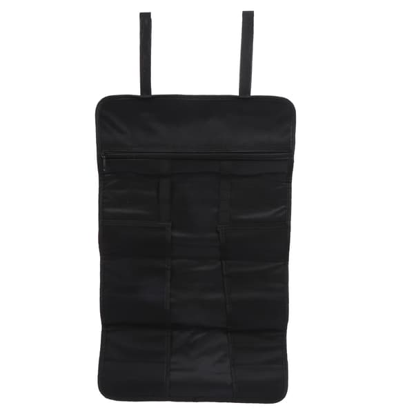 Multifunksjonell bærbar rullende verktøyveske Elektriker Organizer Pouch Toolkit Rød