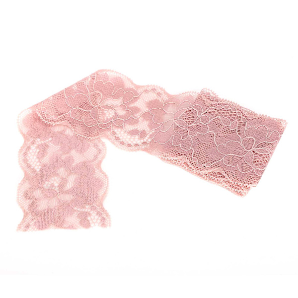 Blonderibbon Bølgemønster Nylon Dekorativt Tilbehør til Tøj 6cm Bred 10 Yards Lang
